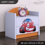 Nočna omarica Happy babies Avto 11 SZN1